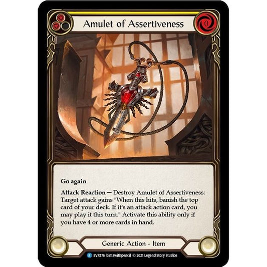 Image for Amulet of Assertiveness (EVR176) (EVR) - Flesh and Blood TCG