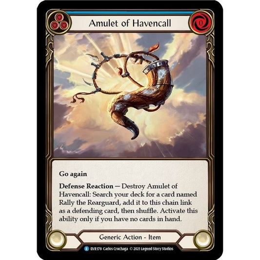 Image for Amulet of Havencall (EVR178) (EVR) - Flesh and Blood TCG