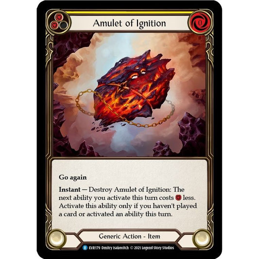 Image for Amulet of Ignition (EVR179) (EVR) - Flesh and Blood TCG