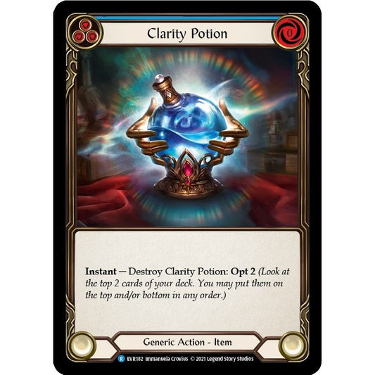 Image for Clarity Potion (EVR182) (EVR) - Flesh and Blood TCG