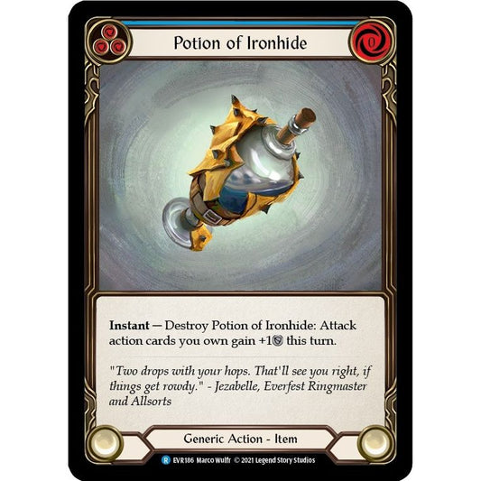 Image for Potion of Ironhide (EVR186) (EVR) - Flesh and Blood TCG