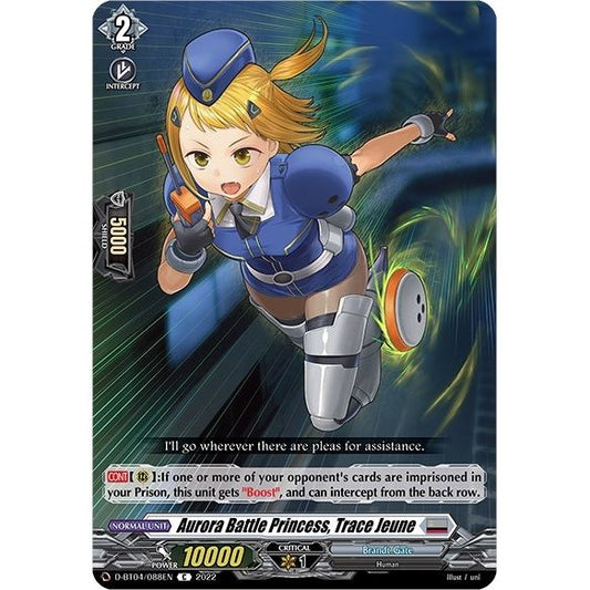 Image for Aurora Battle Princess, Trace Jeune (D-BT04/088EN) (D-BT04) - Cardfight Vanguard