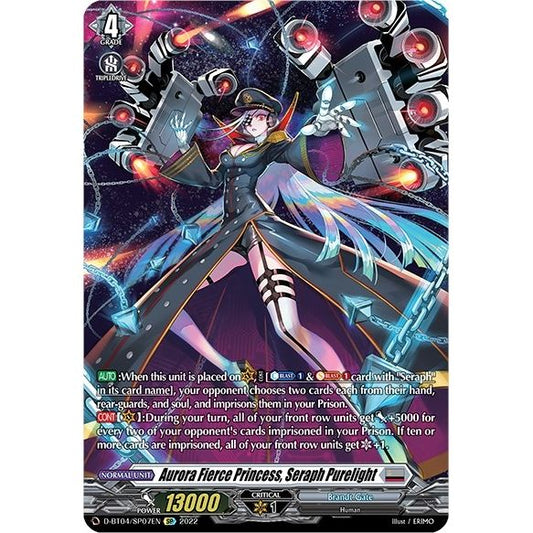 Image for Aurora Fierce Princess, Seraph Purelight (SP) (D-BT04/SP07EN) (D-BT04) - Cardfight Vanguard