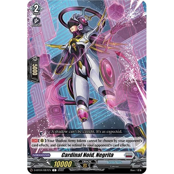 Image for Cardinal Noid, Negrita (D-BT04/087EN) (D-BT04) - Cardfight Vanguard