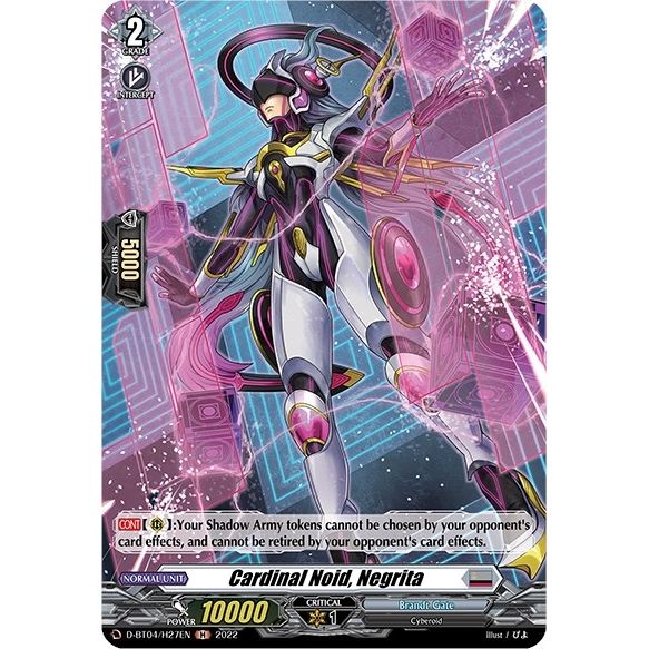 Image for Cardinal Noid, Negrita (Holo) (D-BT04/H27EN) (D-BT04) - Cardfight Vanguard