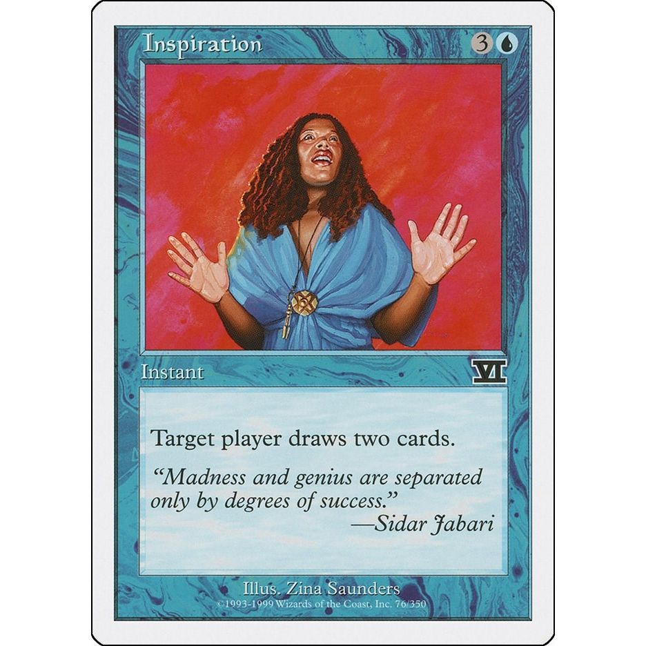 Image for Inspiration (76) (6ED) - Magic: The Gathering