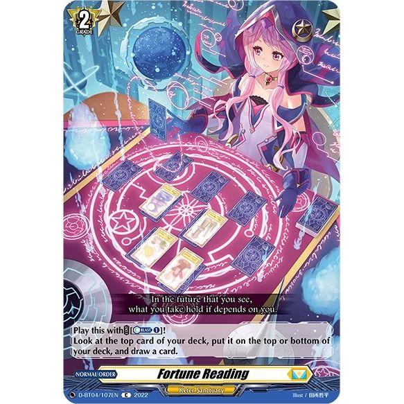 Image for Fortune Reading (D-BT04/107EN) (D-BT04) - Cardfight Vanguard