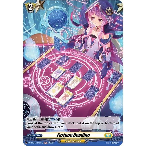 Image for Fortune Reading (Holo) (D-BT04/H40EN) (D-BT04) - Cardfight Vanguard