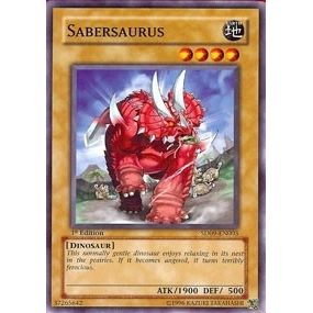 Image for Sabersaurus (SD09-EN003) (SD09) - YuGiOh