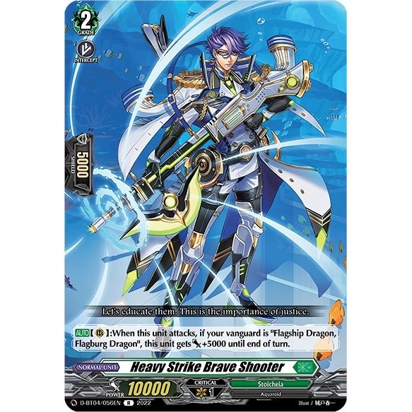 Image for Heavy Strike Brave Shooter (D-BT04/056EN) (D-BT04) - Cardfight Vanguard