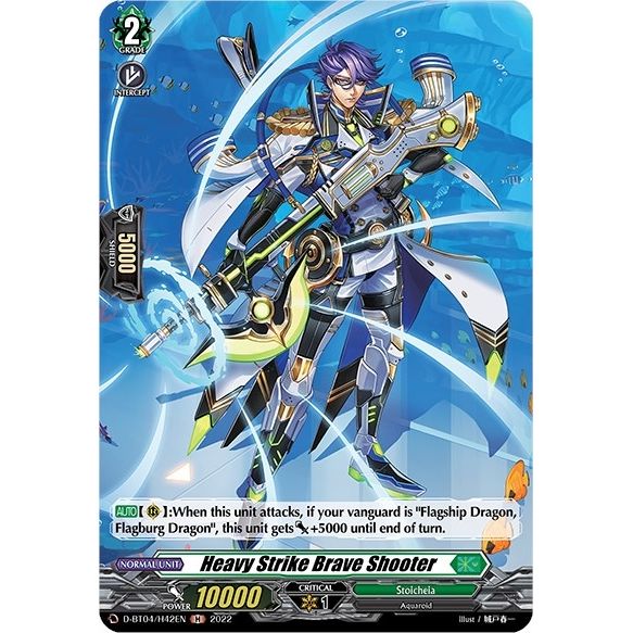 Image for Heavy Strike Brave Shooter (Holo) (D-BT04/H42EN) (D-BT04) - Cardfight Vanguard