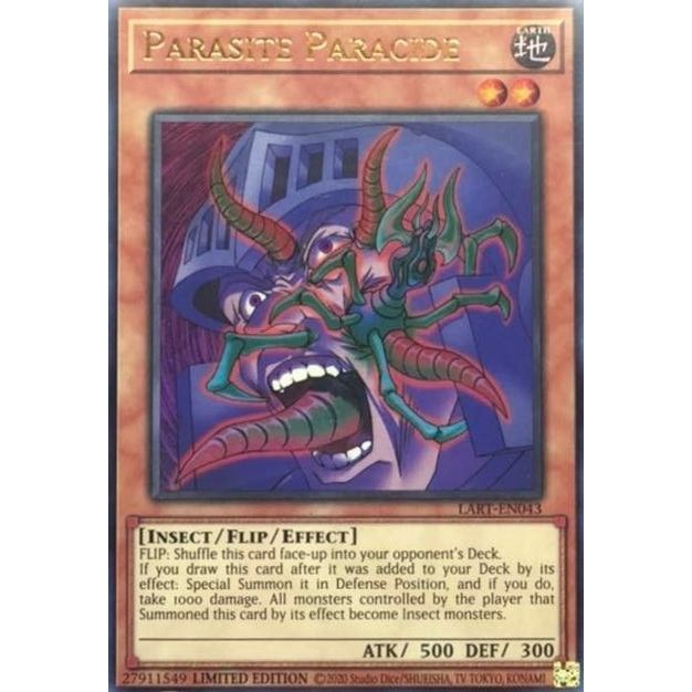 Image for Parasite Paracide (LART-EN043) (LART) - YuGiOh