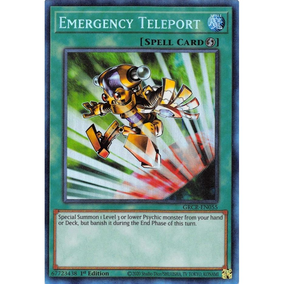 Image for Emergency Teleport (CR) (GRCR-EN055) (GRCR) - YuGiOh