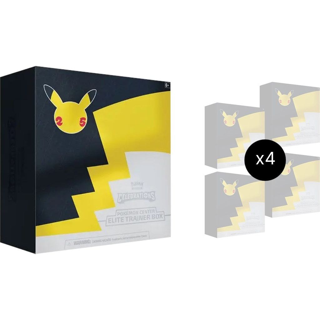 Image for Celebrations Pokemon Center Elite Trainer Box Case (Exclusive) - Pokemon