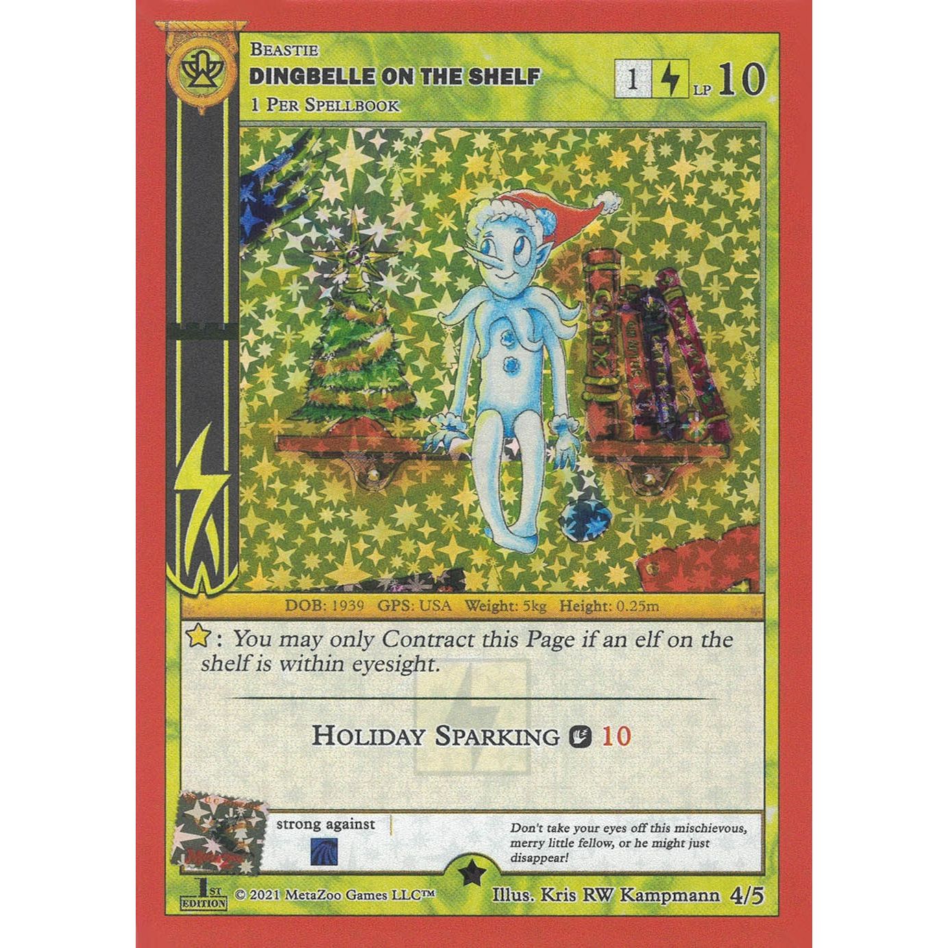 Image for Dingbelle on the Shelf (First Edition) (4/5) (HOLIP) - MetaZoo