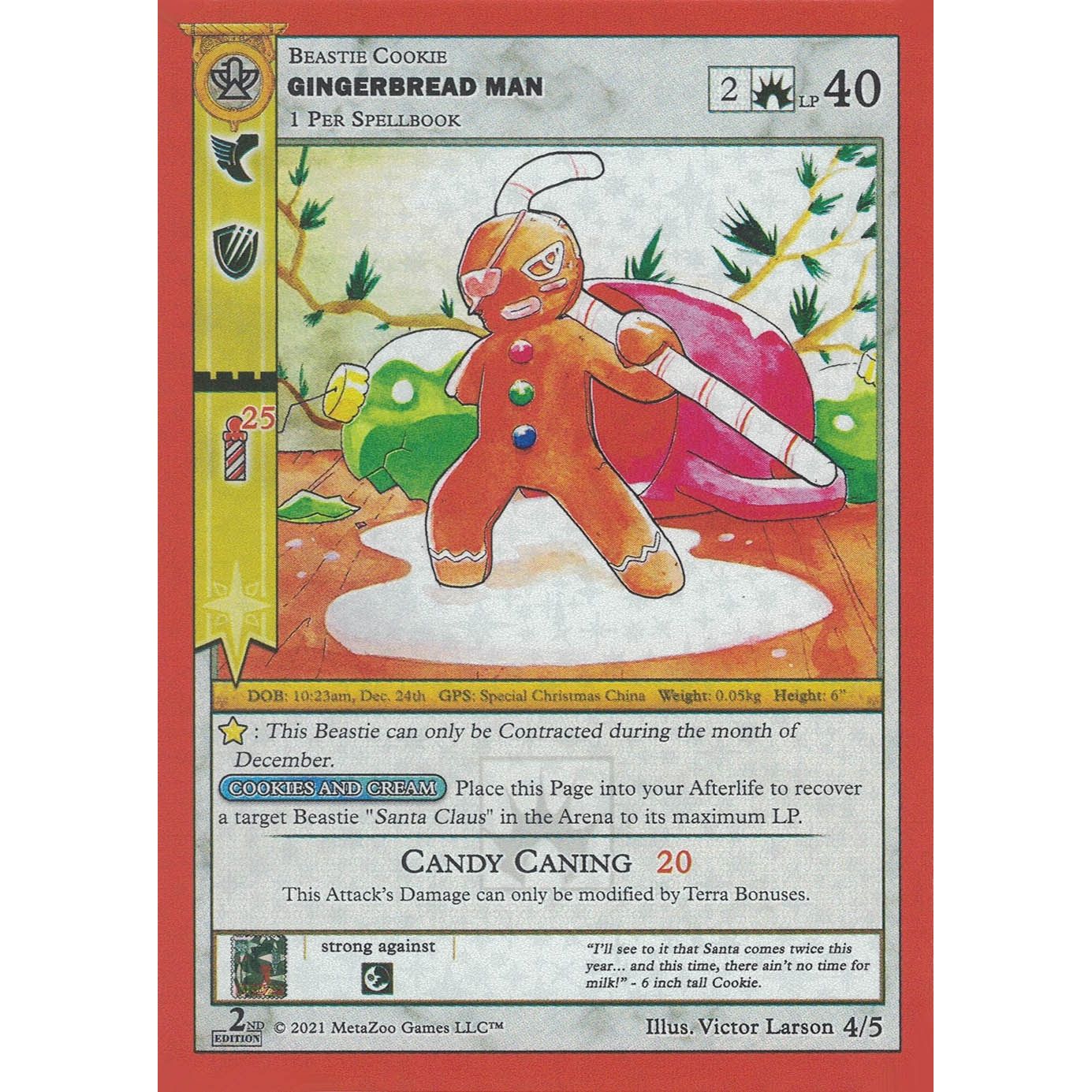 Image for Gingerbread Man (Second Edition) (4/5) (HOLIP) - MetaZoo