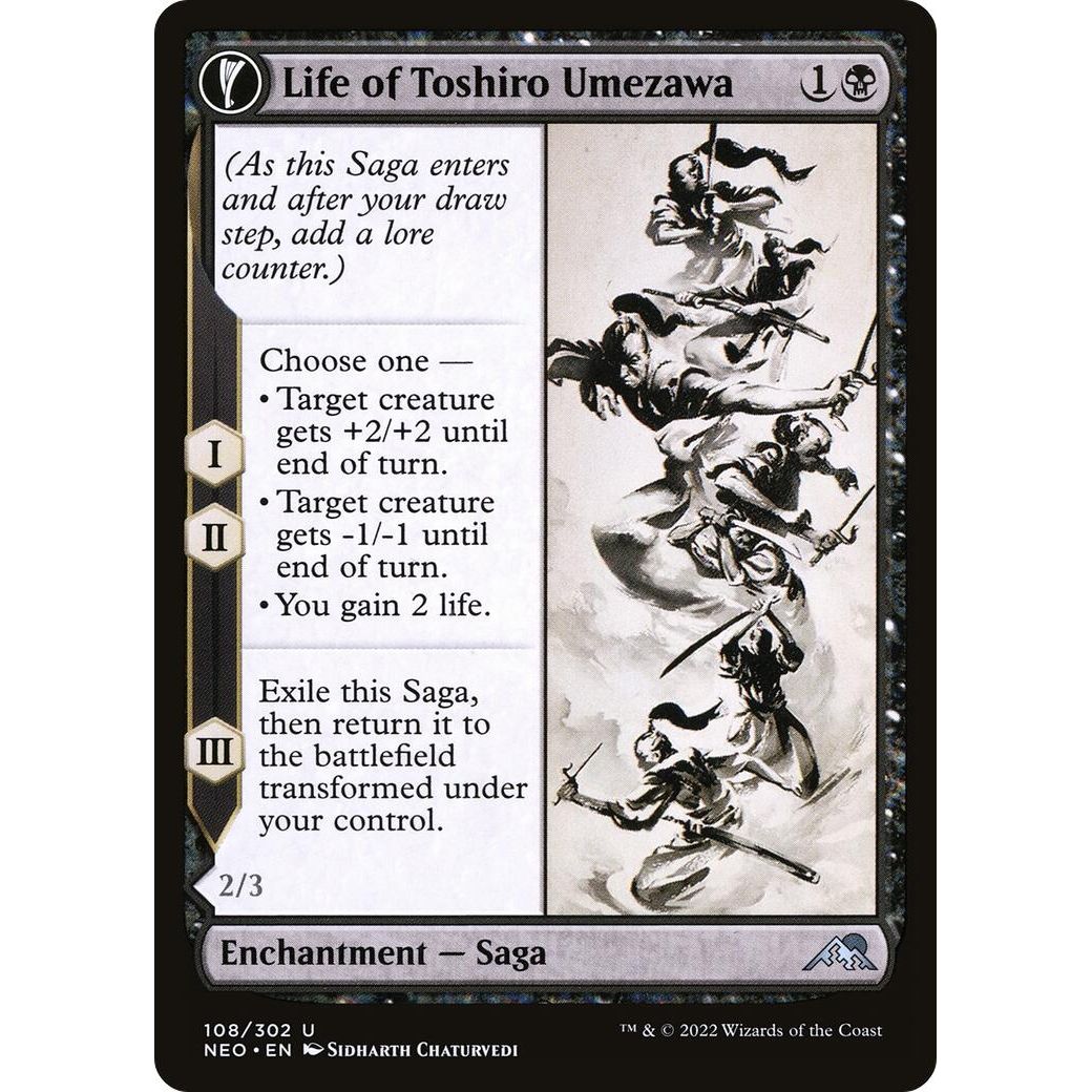 Image for Life of Toshiro Umezawa (108) (NEO) - Magic: The Gathering