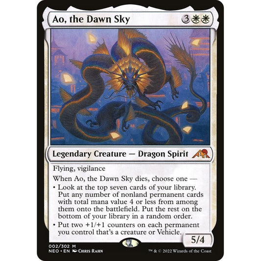 Image for Ao, the Dawn Sky (2) (NEO) - Magic: The Gathering