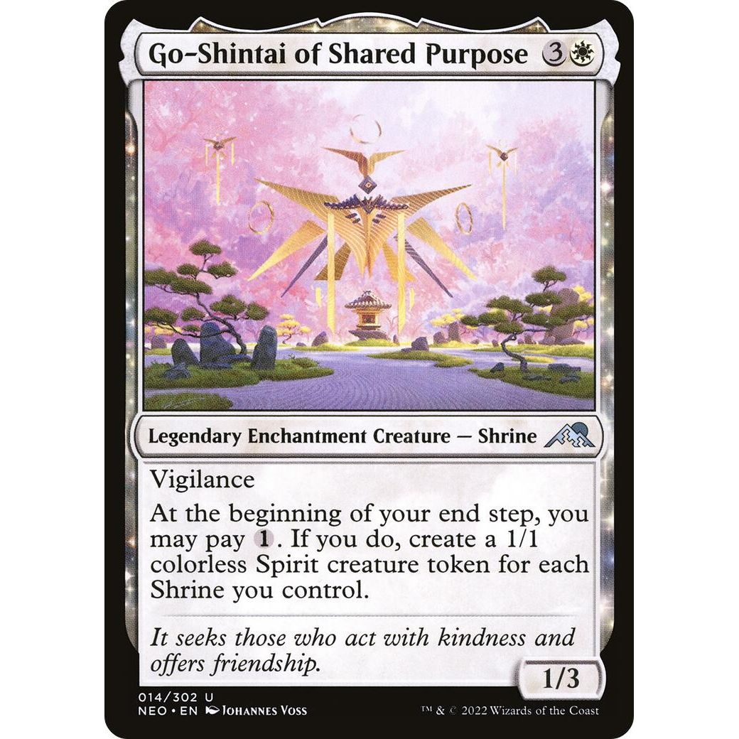 Image for Go-Shintai of Shared Purpose (14) (NEO) - Magic: The Gathering