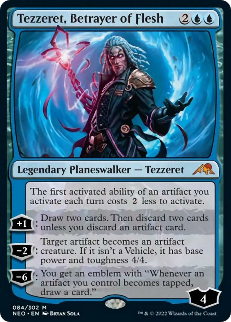 Tezzeret, Betrayer of Flesh (84) (NEO)