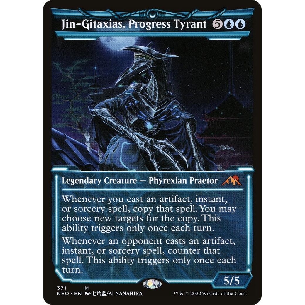 Image for Jin-Gitaxias, Progress Tyrant (Showcase) (371) (NEO) - Magic: The Gathering
