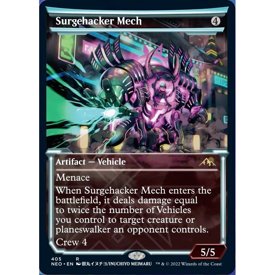 Image for Surgehacker Mech (Showcase) (405) (NEO) - Magic: The Gathering