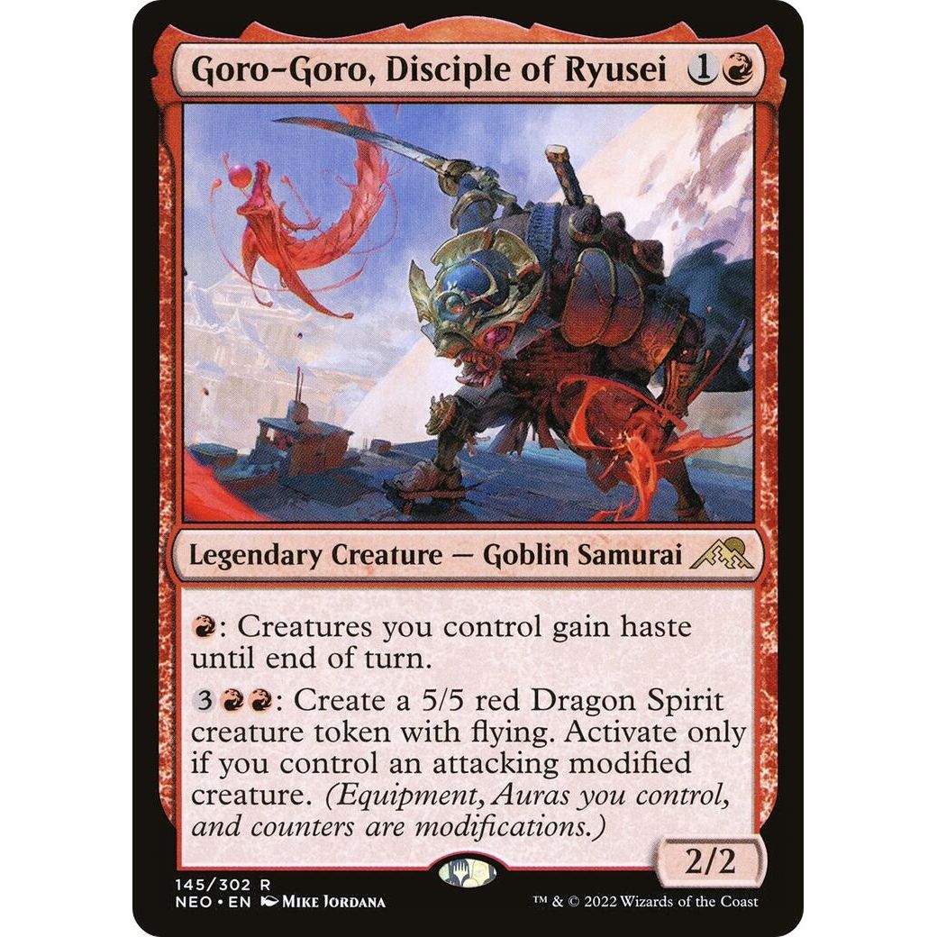 Image for Goro-Goro, Disciple of Ryusei (145) (NEO) - Magic: The Gathering
