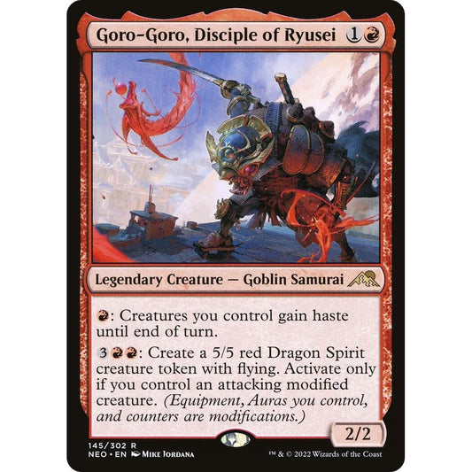 Image for Goro-Goro, Disciple of Ryusei (145) (NEO) - Magic: The Gathering