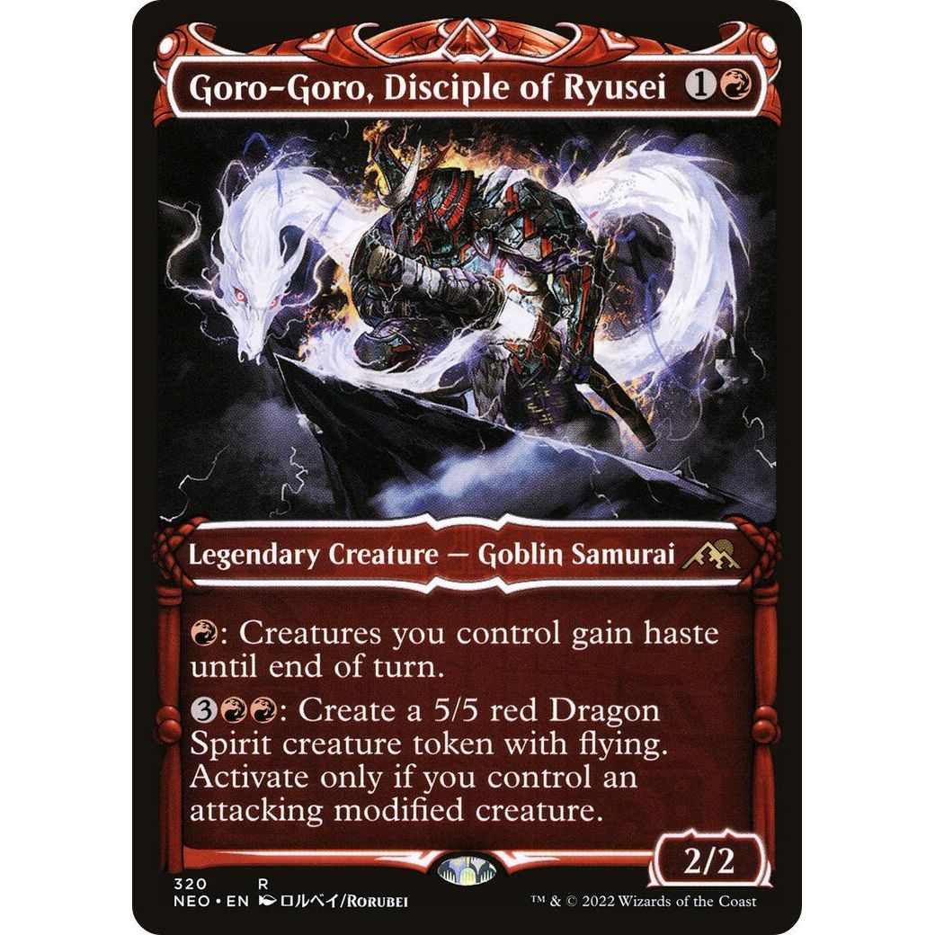 Image for Goro-Goro, Disciple of Ryusei (Showcase) (320) (NEO) - Magic: The Gathering