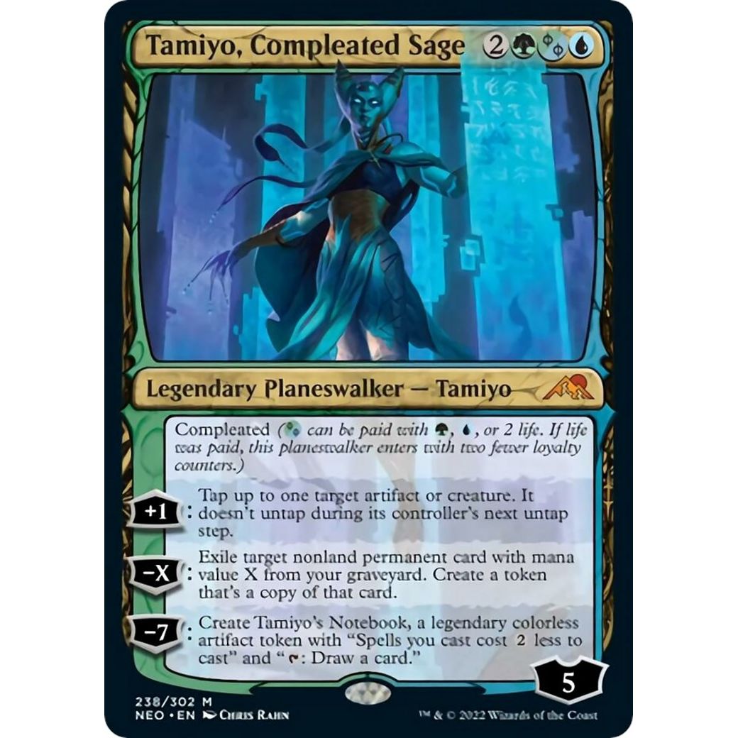 Image for Tamiyo, Compleated Sage (238) (NEO) - Magic: The Gathering