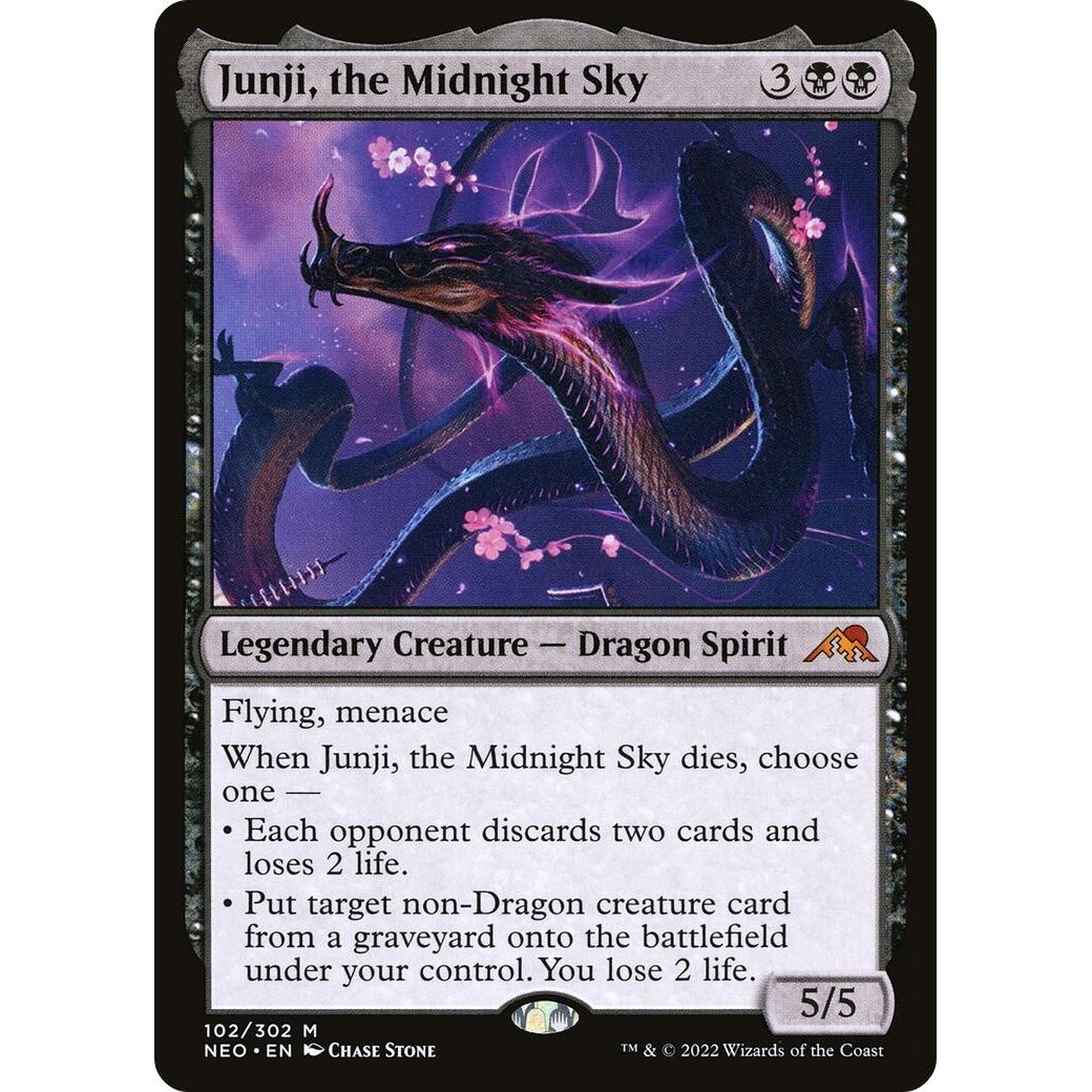 Image for Junji, the Midnight Sky (102) (NEO) - Magic: The Gathering