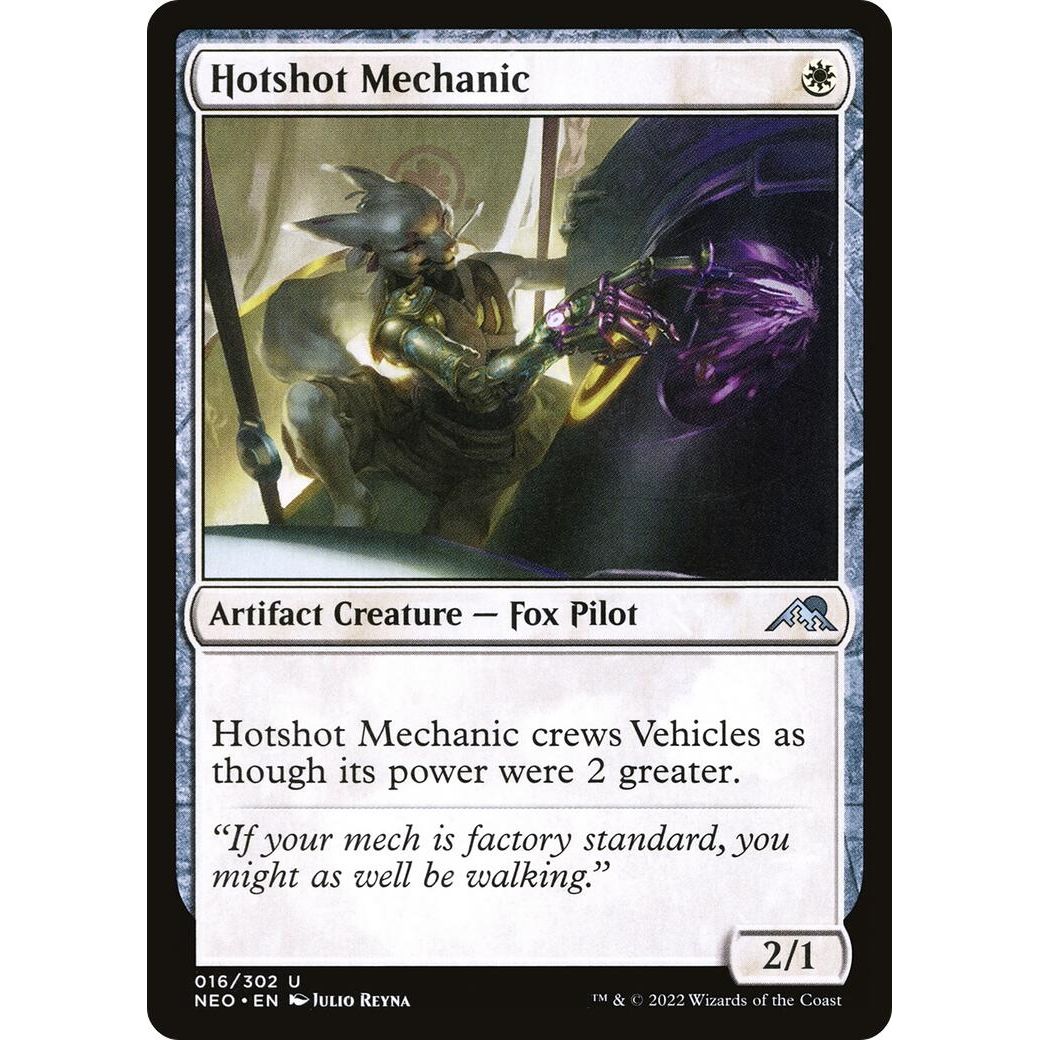 Image for Hotshot Mechanic (16) (NEO) - Magic: The Gathering