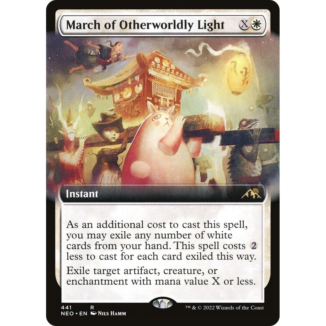 Image for March of Otherworldly Light (Extended Art) (441) (NEO) - Magic: The Gathering