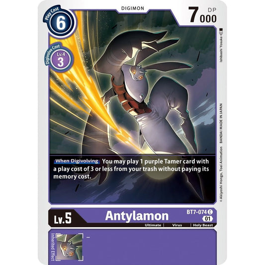 Image for Antylamon (BT7-074 C) (BT07) - Digimon Card Game