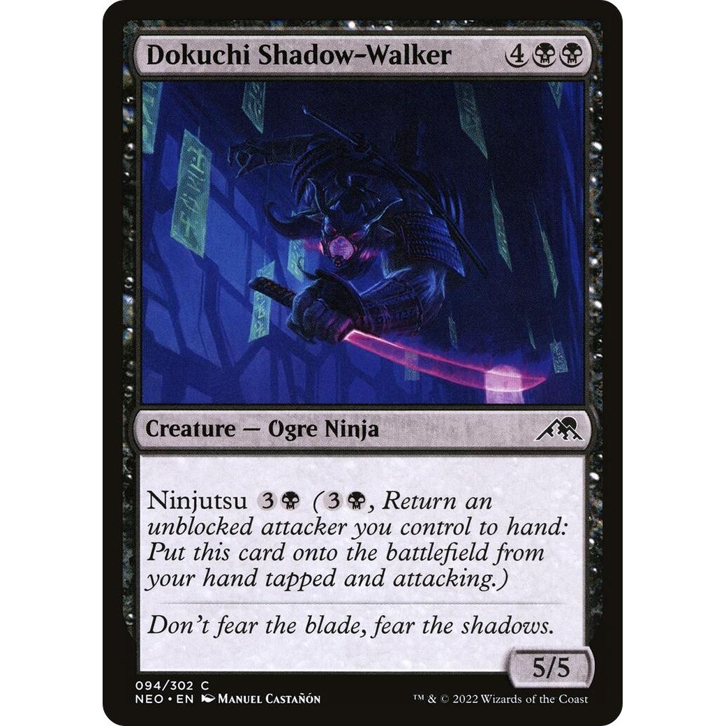 Image for Dokuchi Shadow-Walker (94) (NEO) - Magic: The Gathering