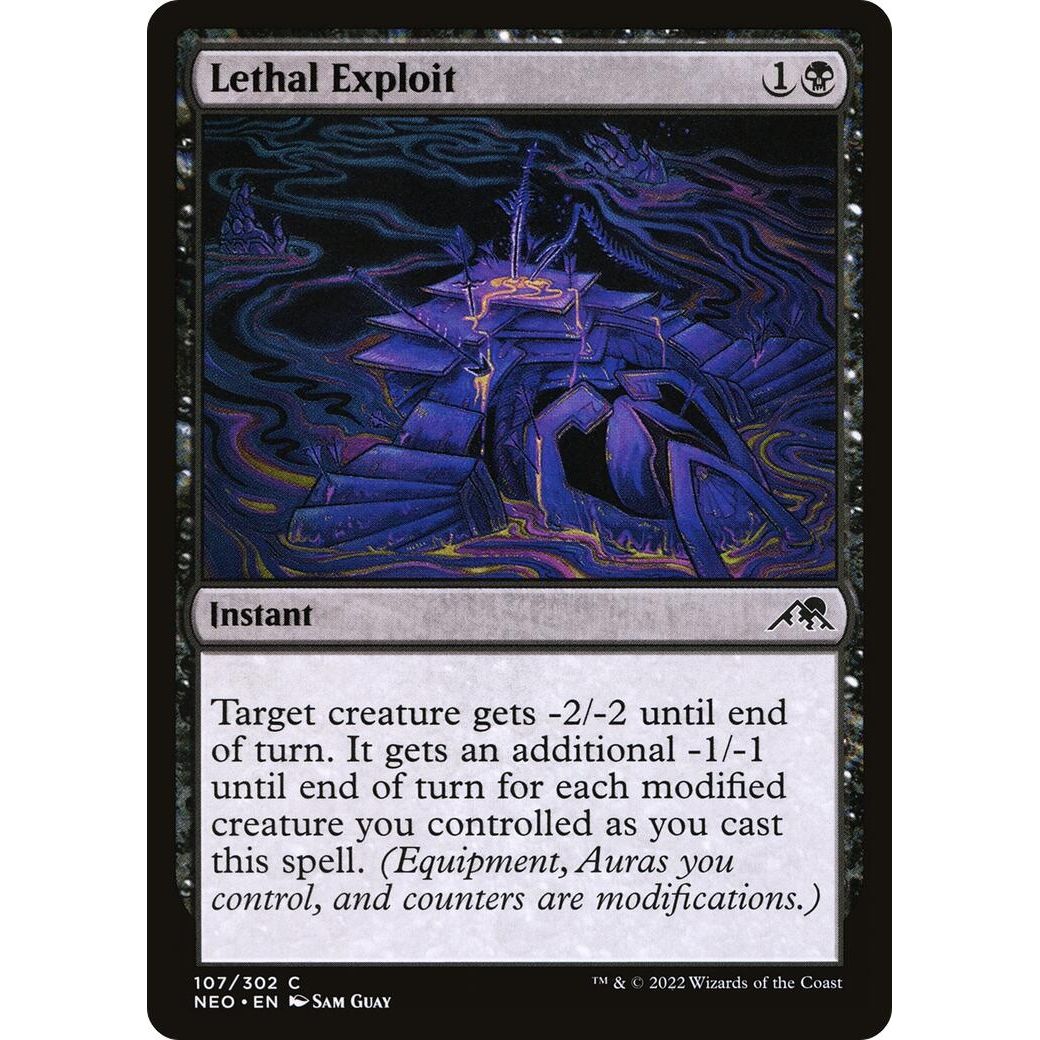 Image for Lethal Exploit (107) (NEO) - Magic: The Gathering