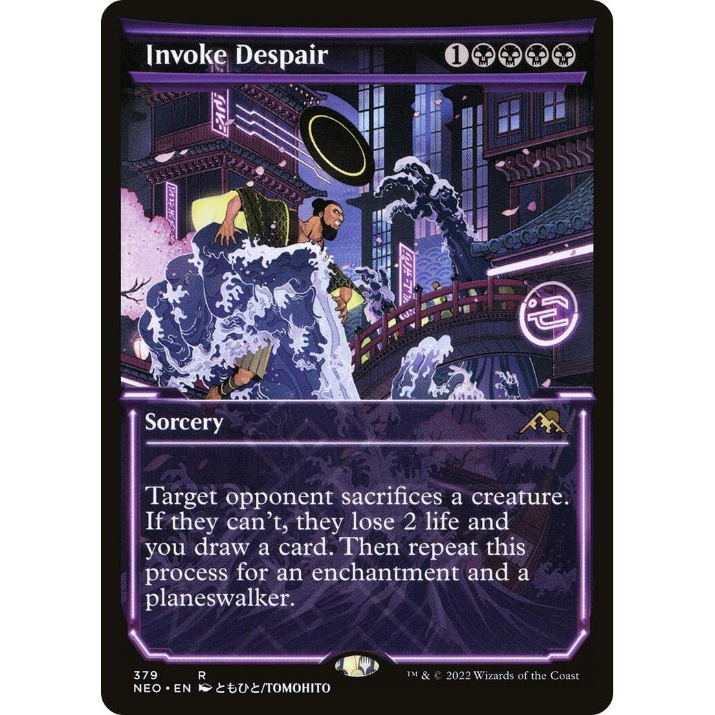 Image for Invoke Despair (Showcase) (379) (NEO) - Magic: The Gathering