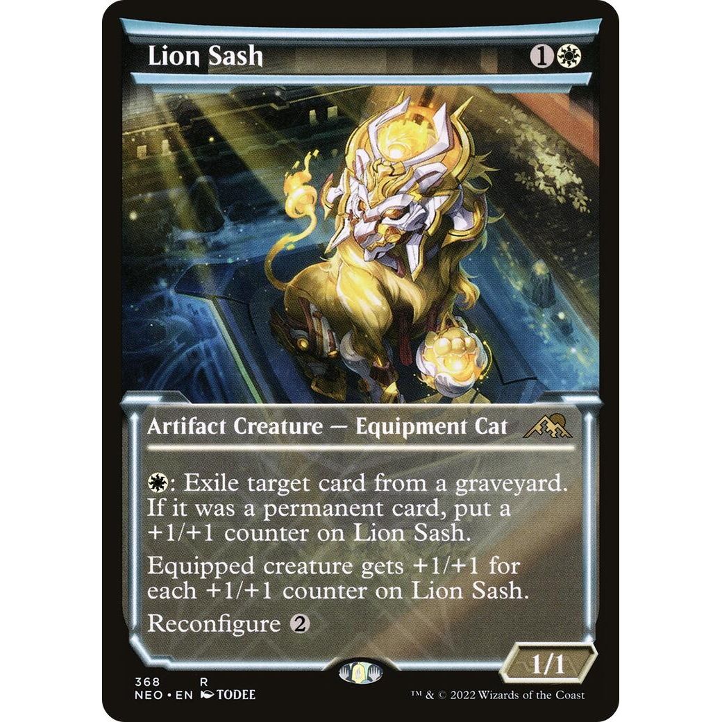 Image for Lion Sash (Showcase) (368) (NEO) - Magic: The Gathering