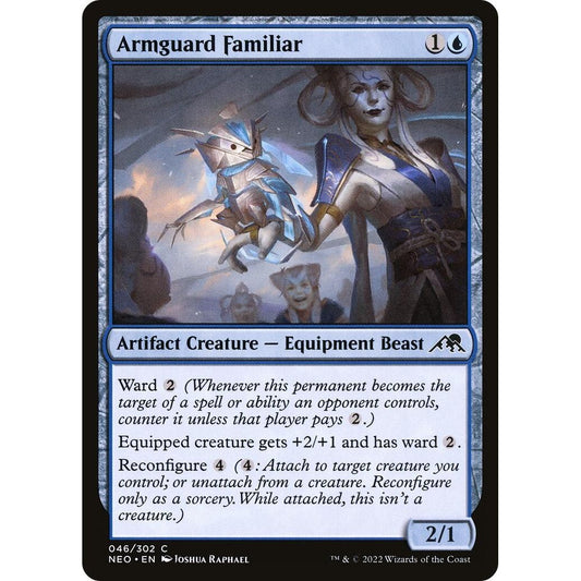 Image for Armguard Familiar (46) (NEO) - Magic: The Gathering