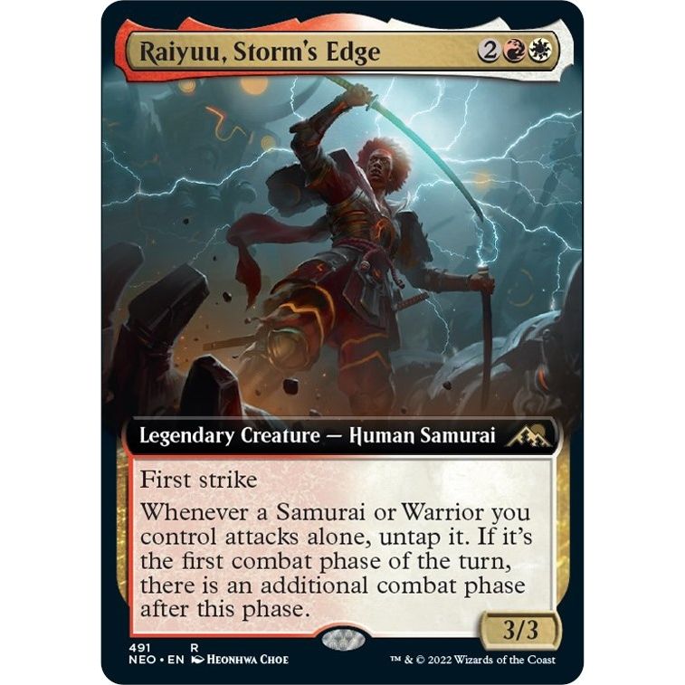 Image for Raiyuu, Storm's Edge (Extended Art) (491) (NEO) - Magic: The Gathering