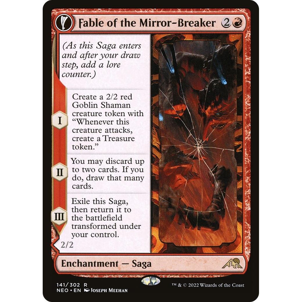 Image for Fable of the Mirror-Breaker (141) (NEO) - Magic: The Gathering