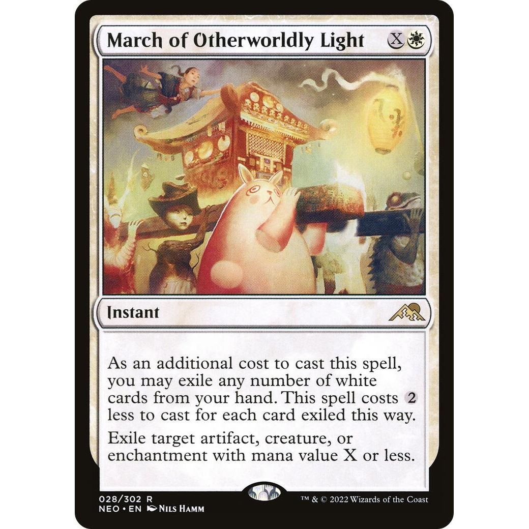 Image for March of Otherworldly Light (28) (NEO) - Magic: The Gathering