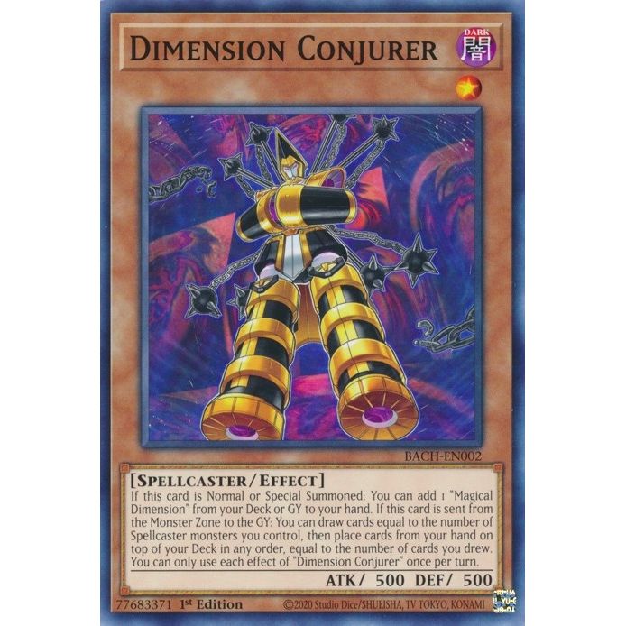 Image for Dimension Conjurer (BACH-EN002) (BACH) - YuGiOh