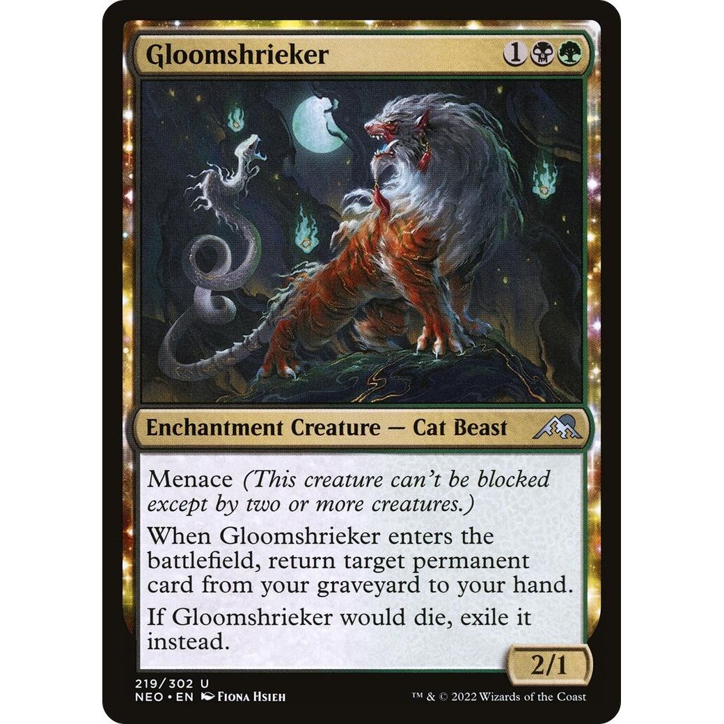 Image for Gloomshrieker (219) (NEO) - Magic: The Gathering