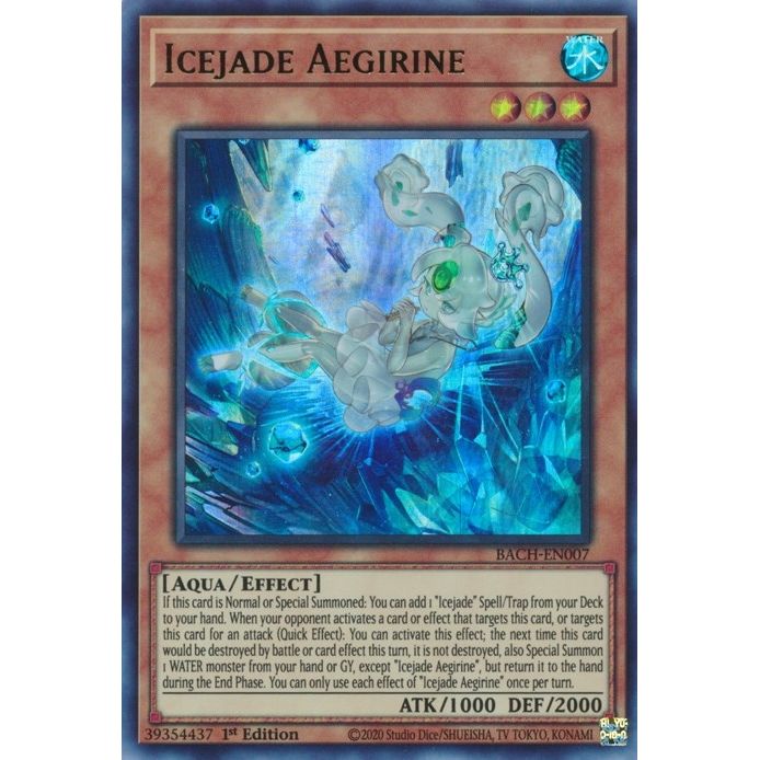Image for Icejade Aegirine (BACH-EN007) (BACH) - YuGiOh