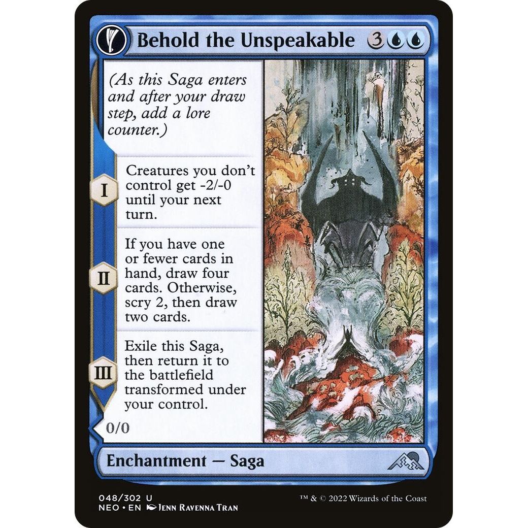 Image for Behold the Unspeakable (48) (NEO) - Magic: The Gathering