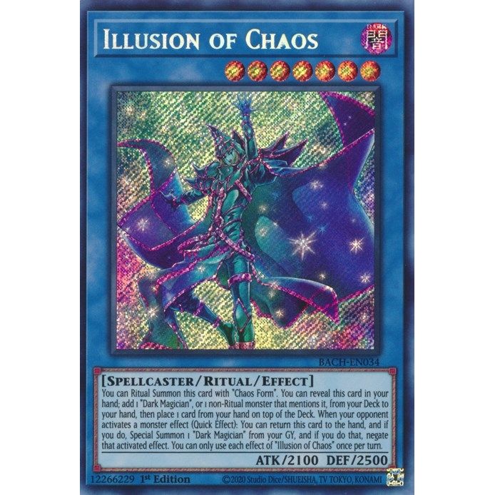 Image for Illusion of Chaos (BACH-EN034) (BACH) - YuGiOh