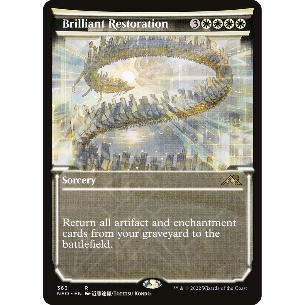 Image for Brilliant Restoration (Showcase) (363) (NEO) - Magic: The Gathering