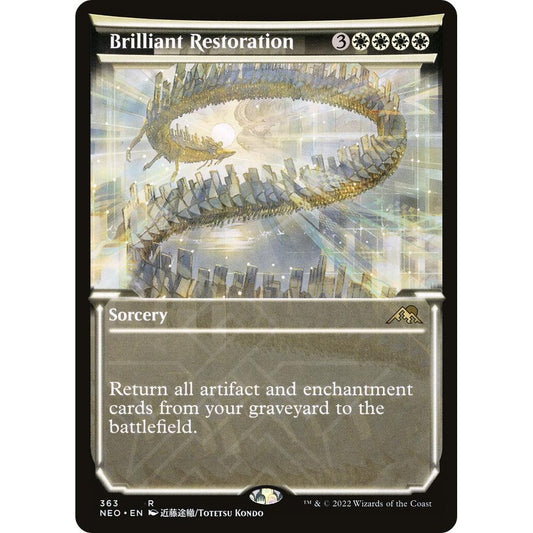 Image for Brilliant Restoration (Showcase) (363) (NEO) - Magic: The Gathering