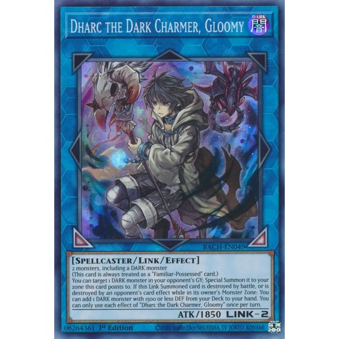 Image for Dharc the Dark Charmer, Gloomy (BACH-EN049) (BACH) - YuGiOh